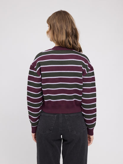 Gestreifter Strickpullover von Mazine