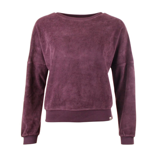 Velours-Pulli in Pflaume von Chills&Fever