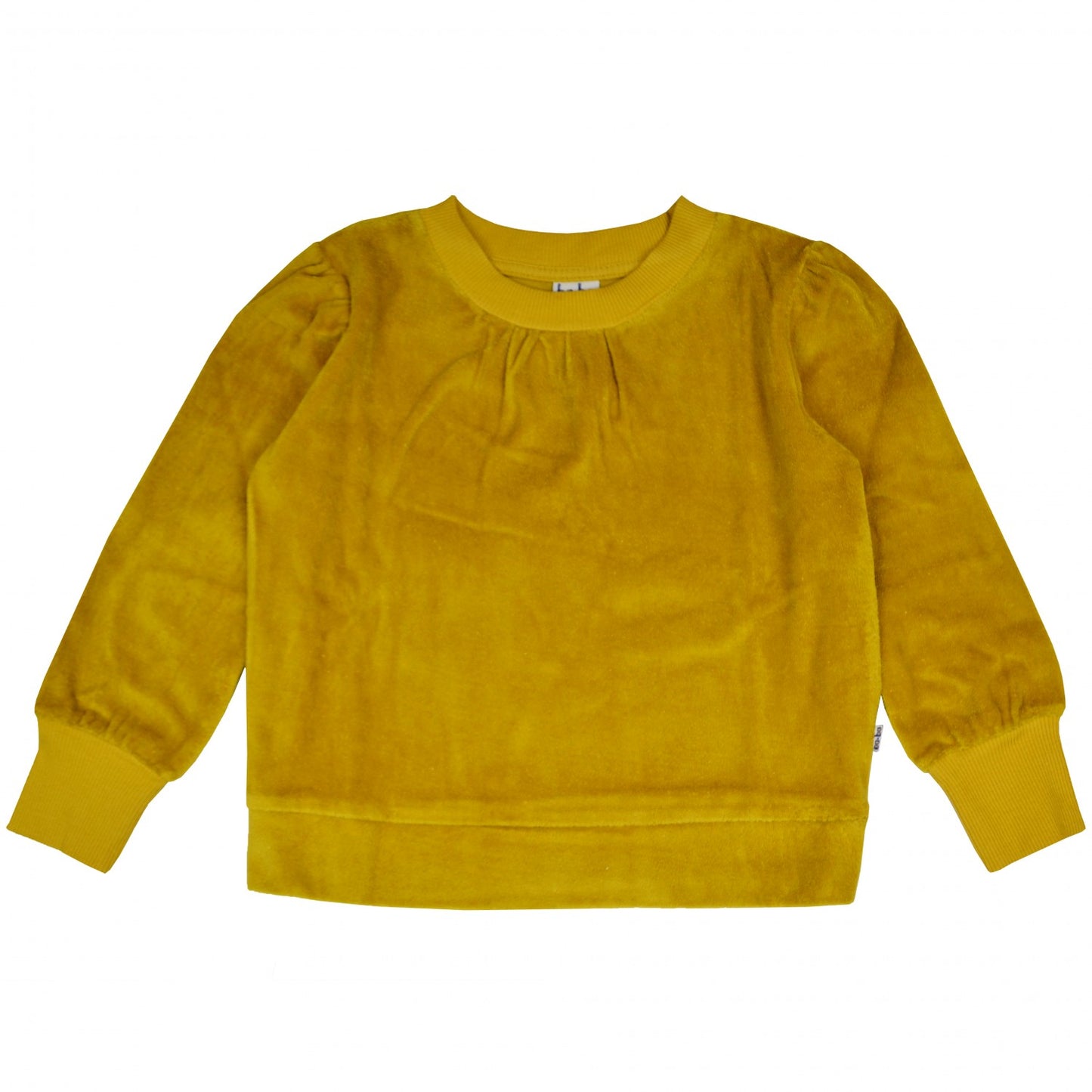 SALE: Plüsch-Pulli in Gelb von Baba