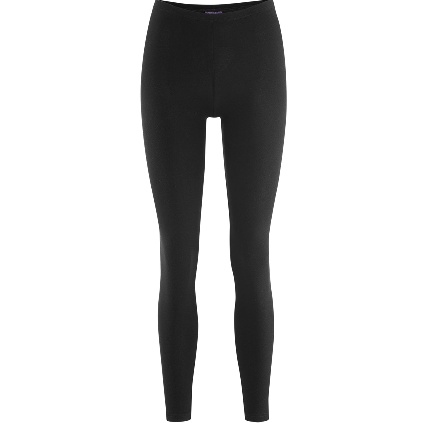 Leggings aus Bio-Baumwolle in Schwarz