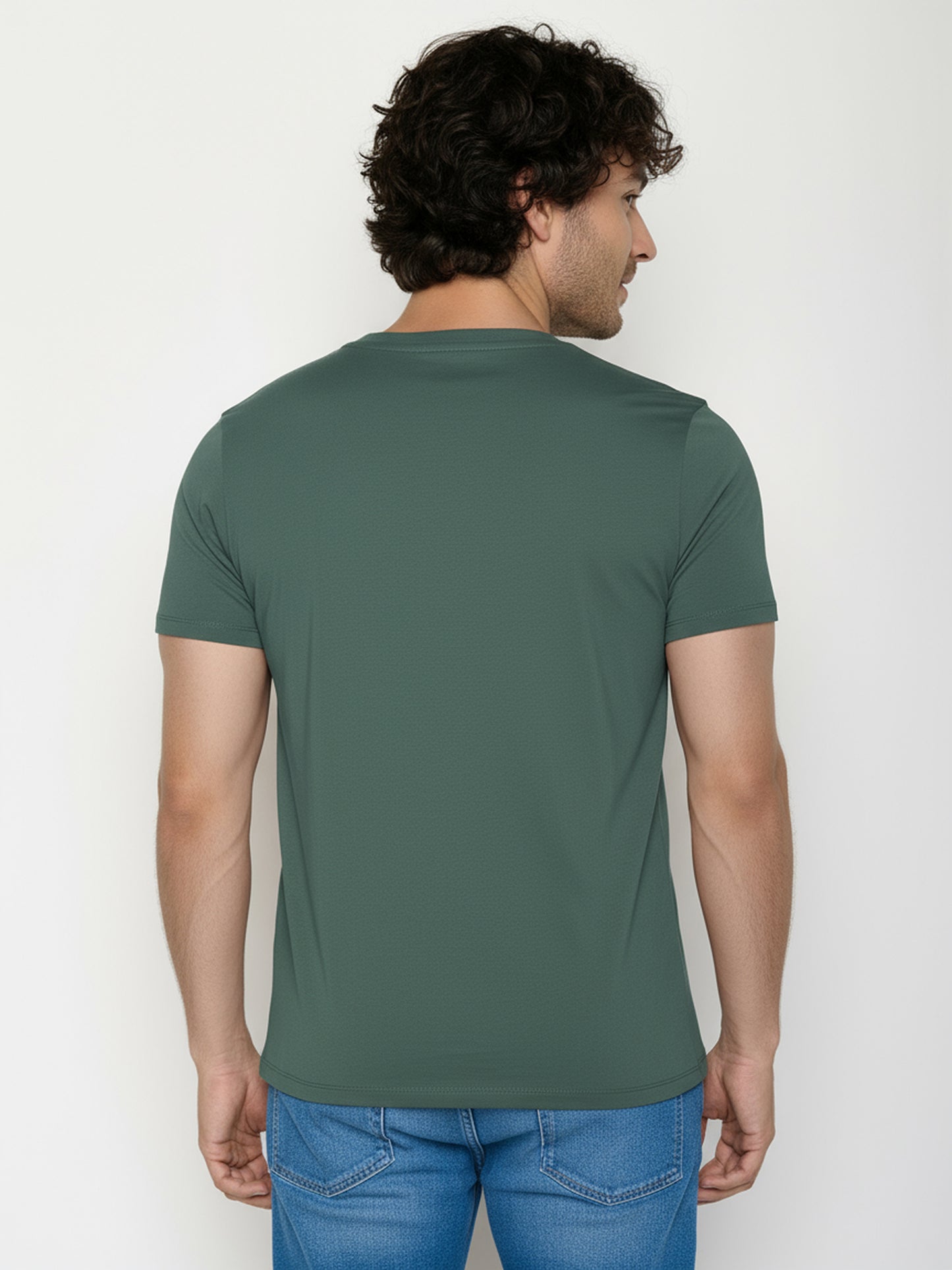 T-shirt Licht in Petrol Greenbomb