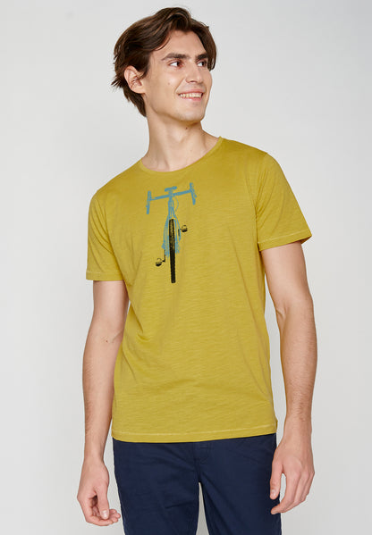 T-shirt Bike Yellow Cab von Greenbomb