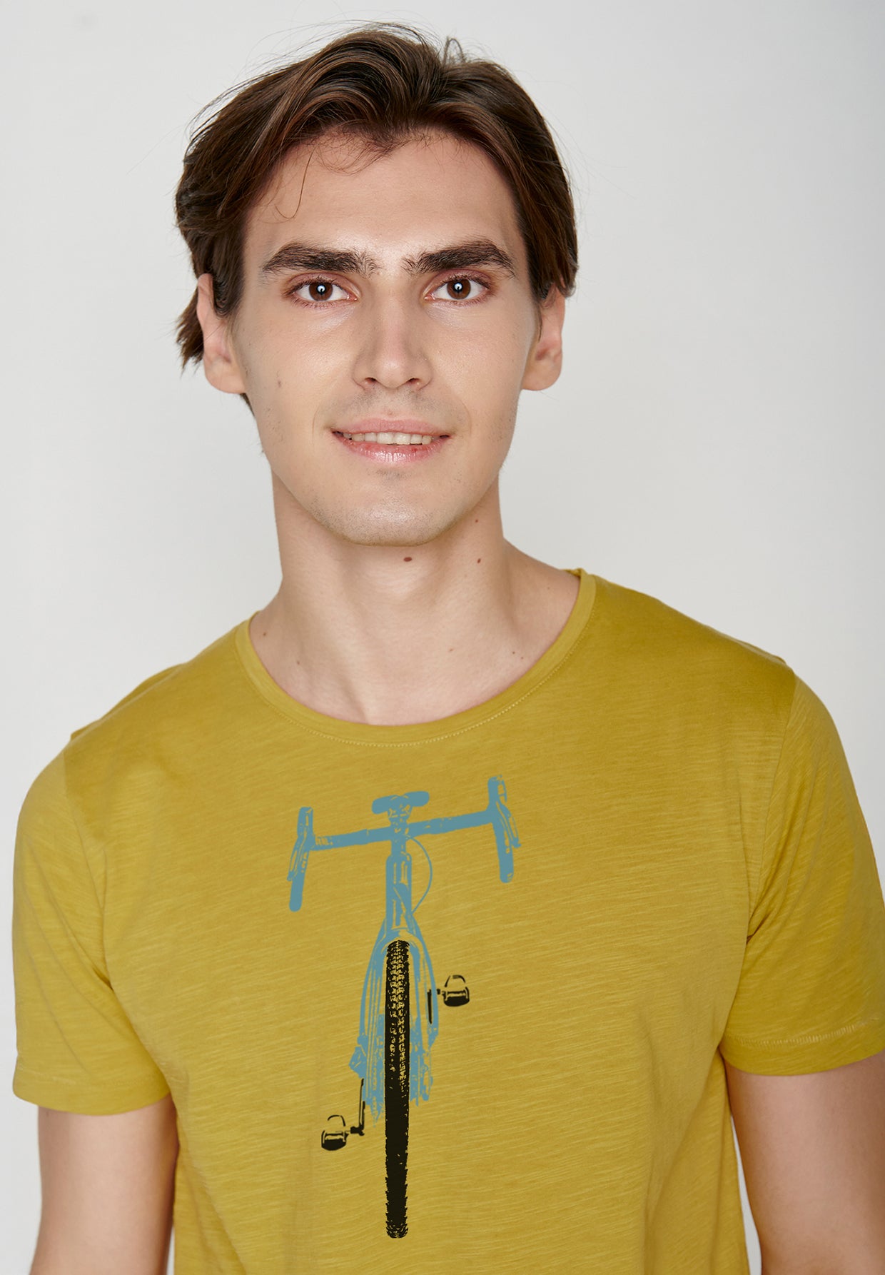 T-shirt Bike Yellow Cab von Greenbomb