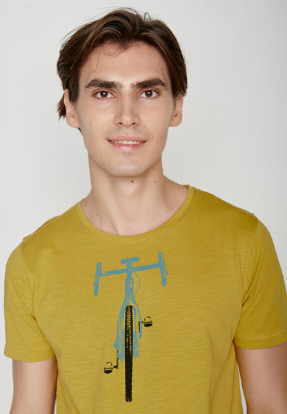 T-shirt Bike Yellow Cab von Greenbomb