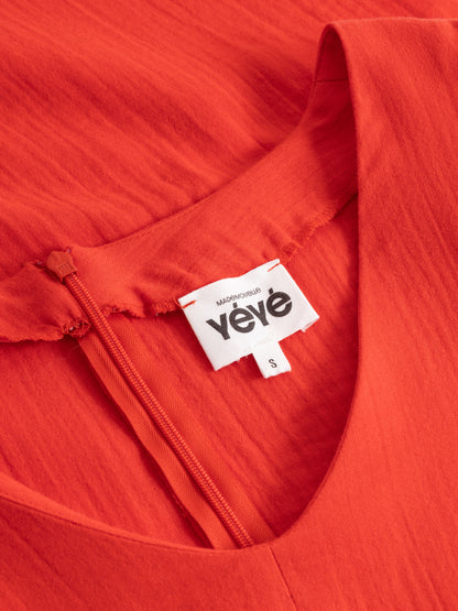 Sommerkleid in Rot Mademoiselle Yéyé