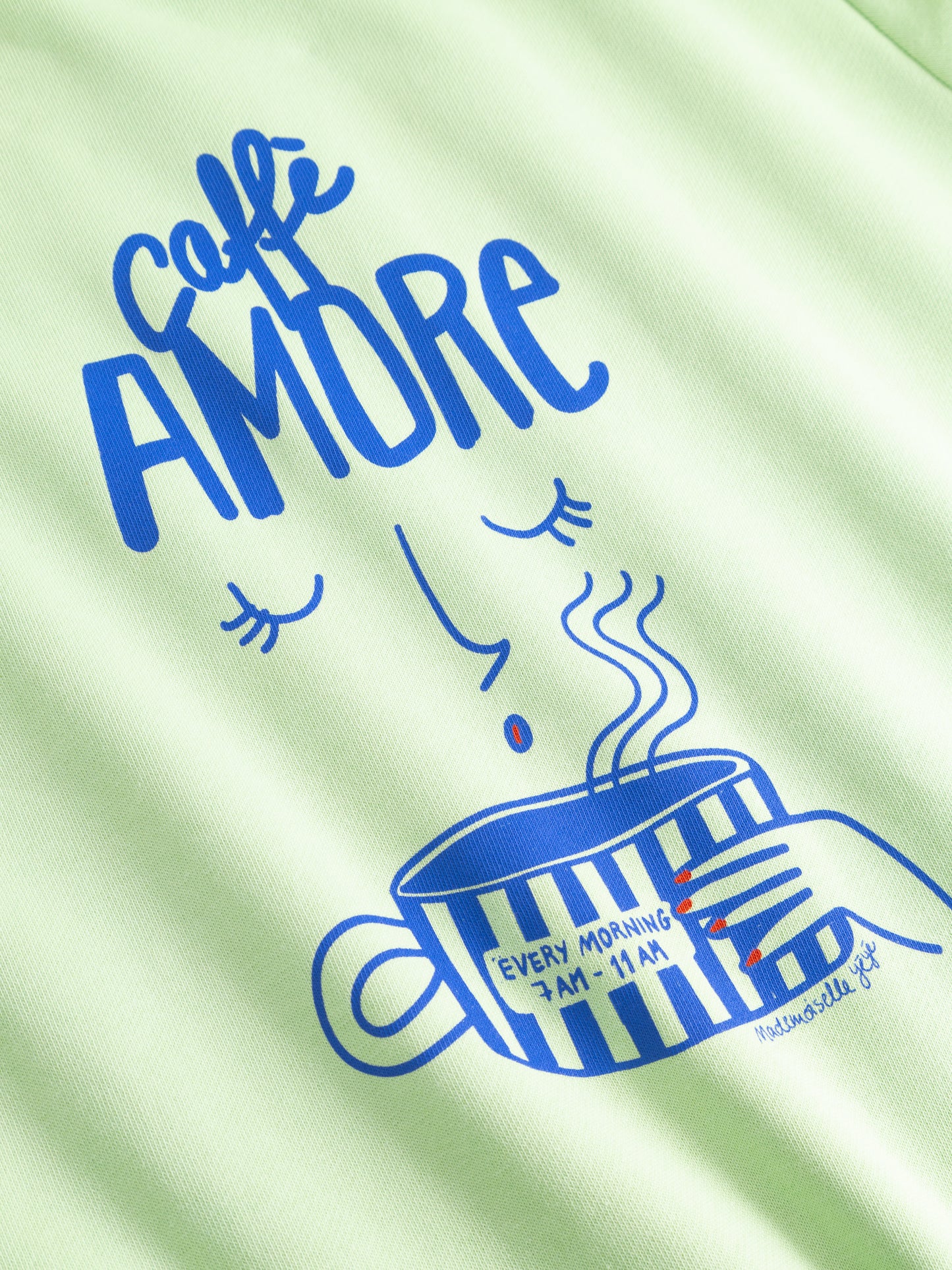 Sweatshirt Caffé Amore von Mademoiselle Yéyé