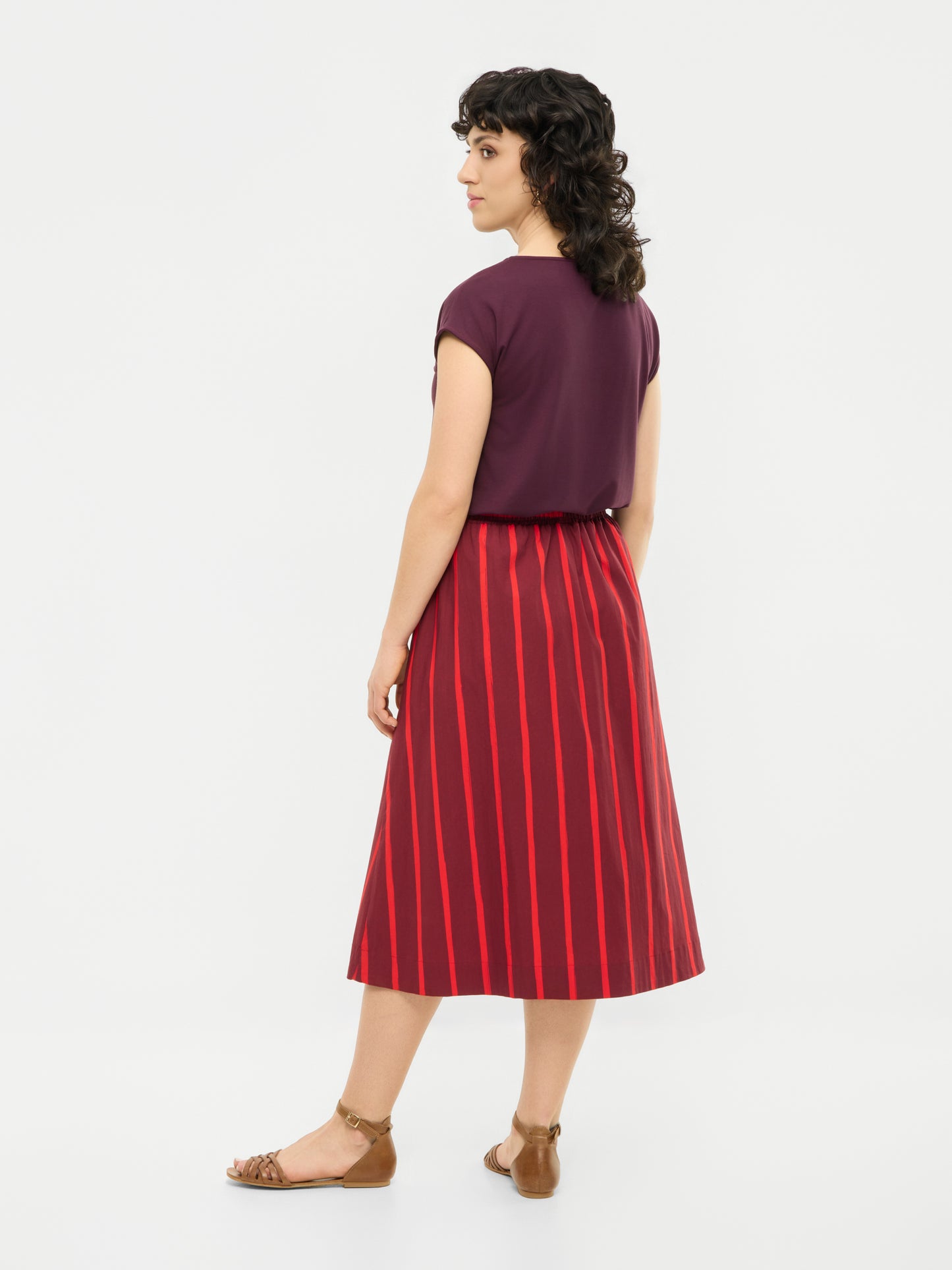Top in Aubergine von Mademoiselle Yéyé