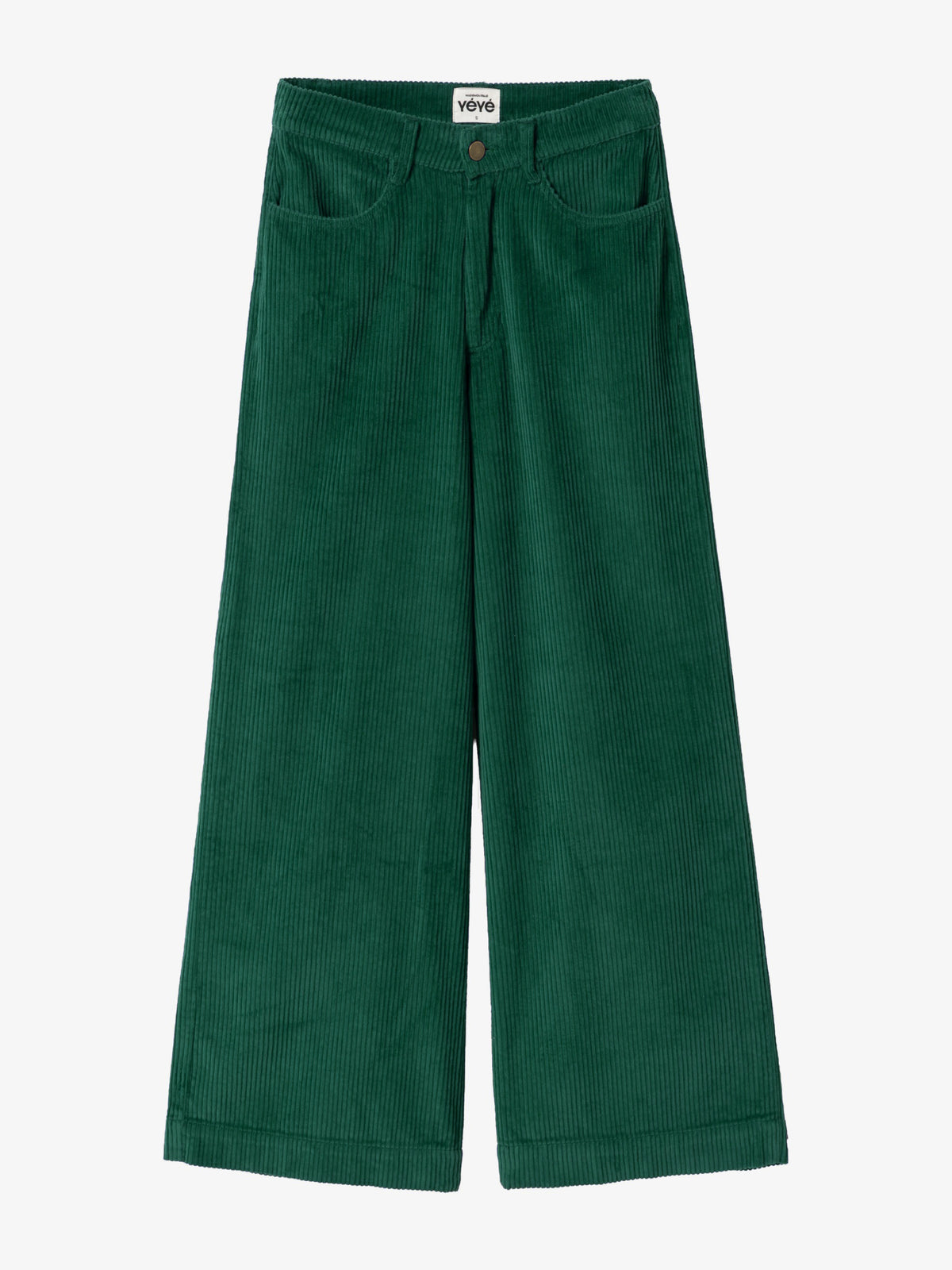Cord-Hose in Grün von Mademoiselle Yéyé