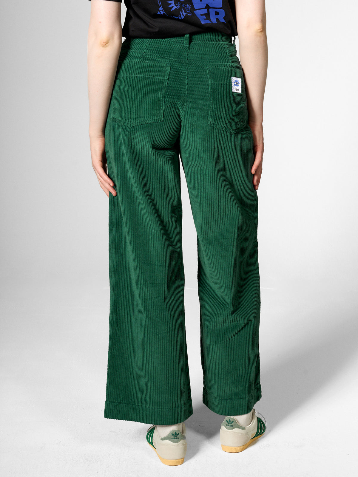 Cord-Hose in Grün von Mademoiselle Yéyé