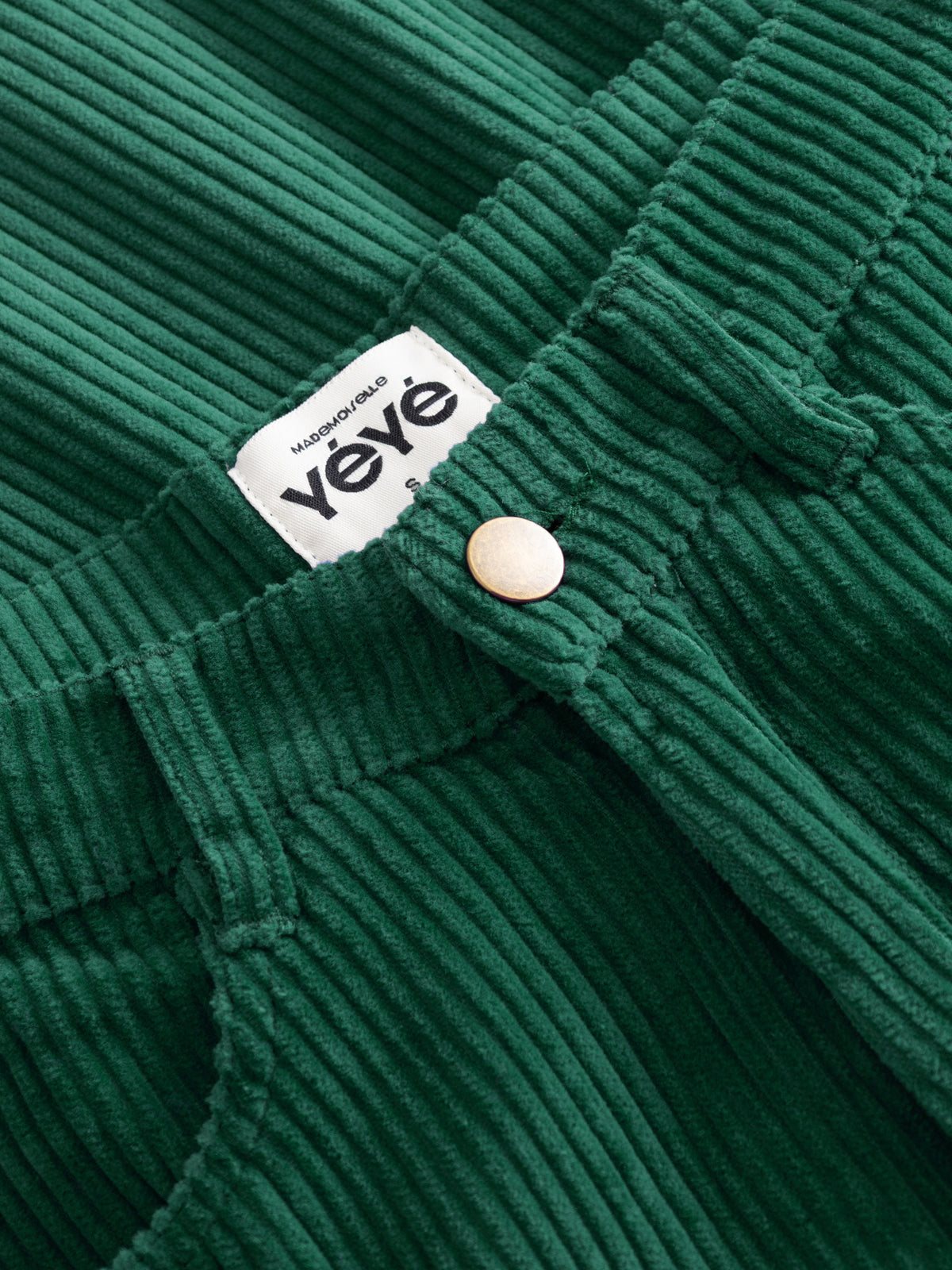 Cord-Hose in Grün von Mademoiselle Yéyé