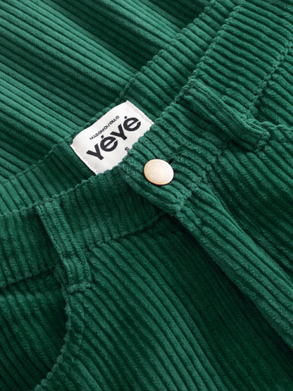 Cord-Hose in Grün von Mademoiselle Yéyé