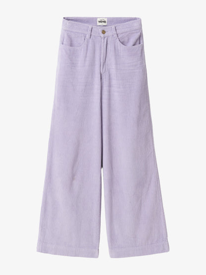 Cord-Hose in Lila von Mademoiselle Yéyé