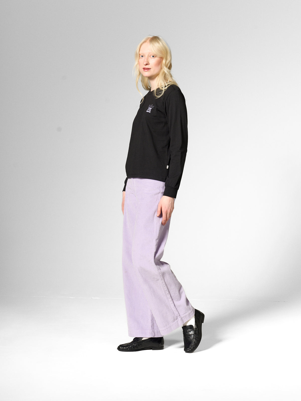 Cord-Hose in Lila von Mademoiselle Yéyé