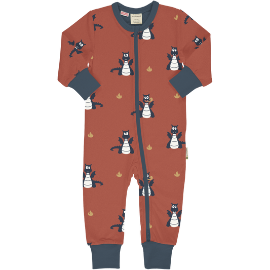 Baby-Pyjama mit Drachen von Maxomorra