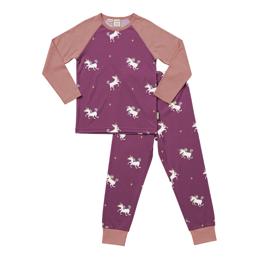Pyjama 2-teilig mit Einhorn von Maxomorra