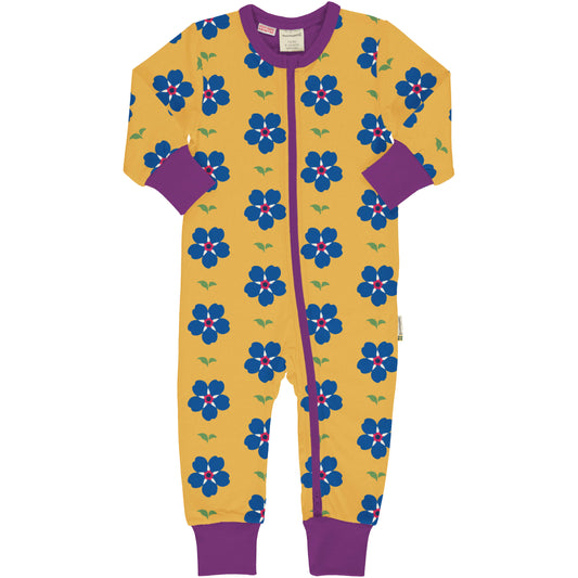 Baby-Pyjama mit Blumen