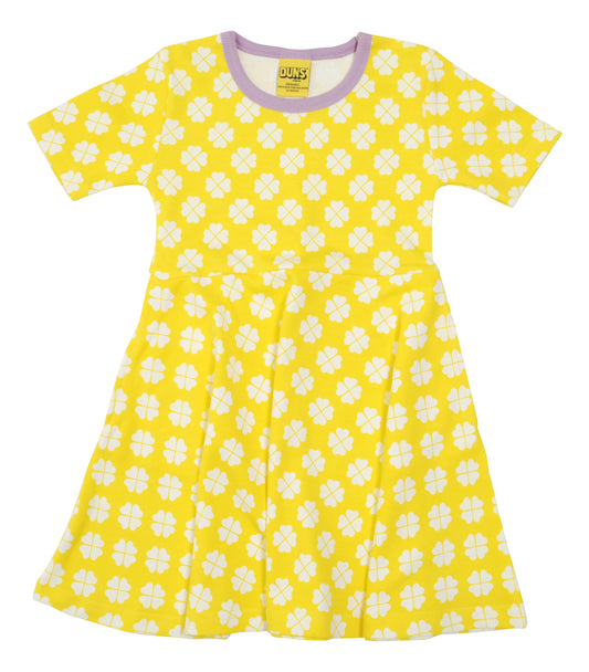 SALE: Skaterdress Klee in Gelb von DUNS
