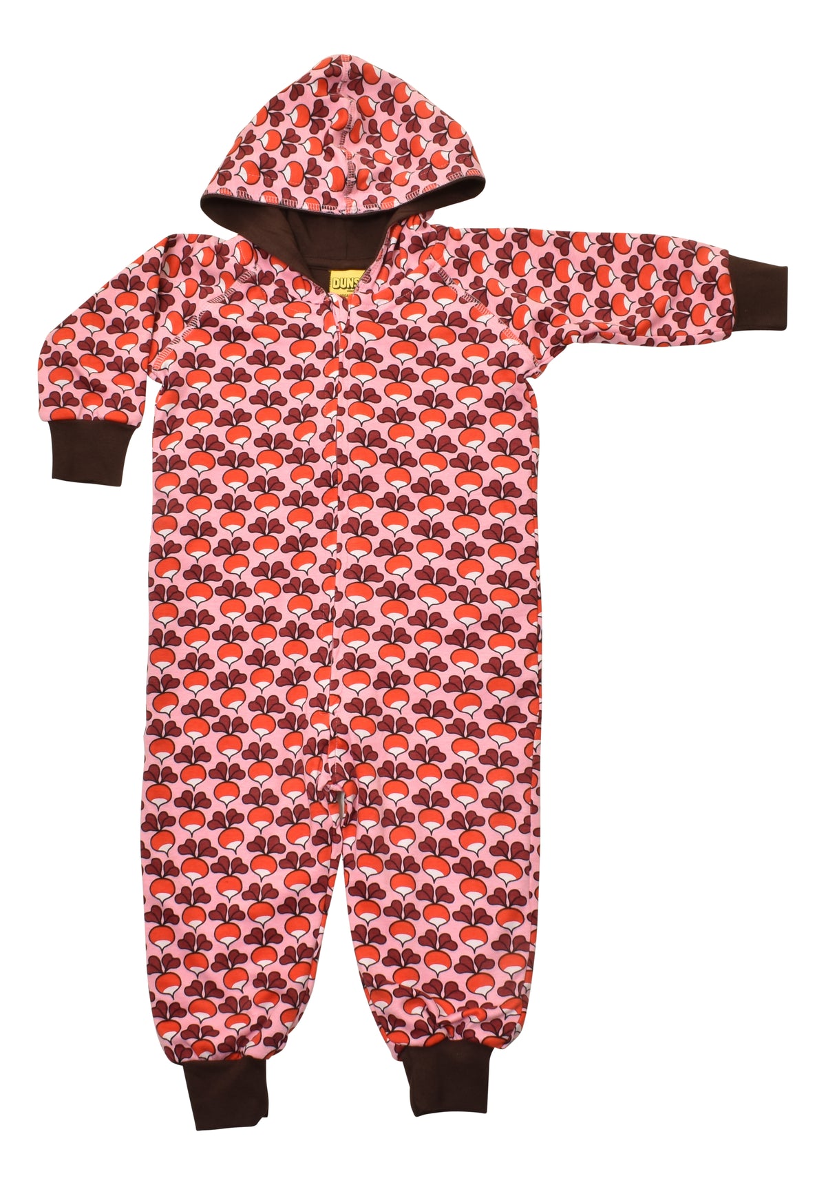 Onesie mit Radiesli auf Pink von DUNS