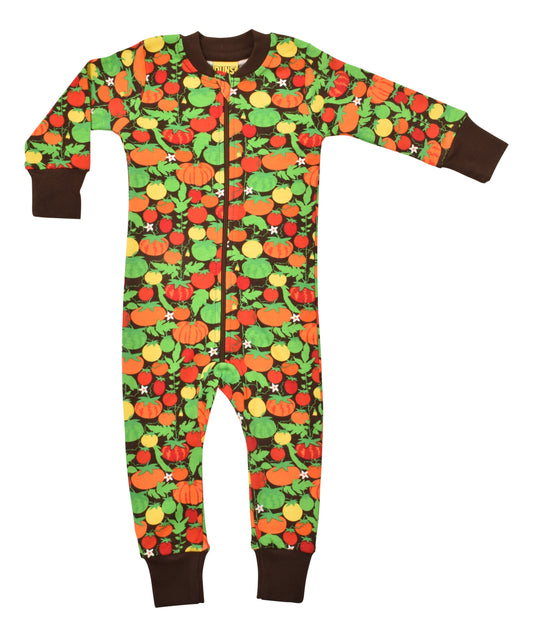Einteiler-Pyjama mit Tomaten von DUNS