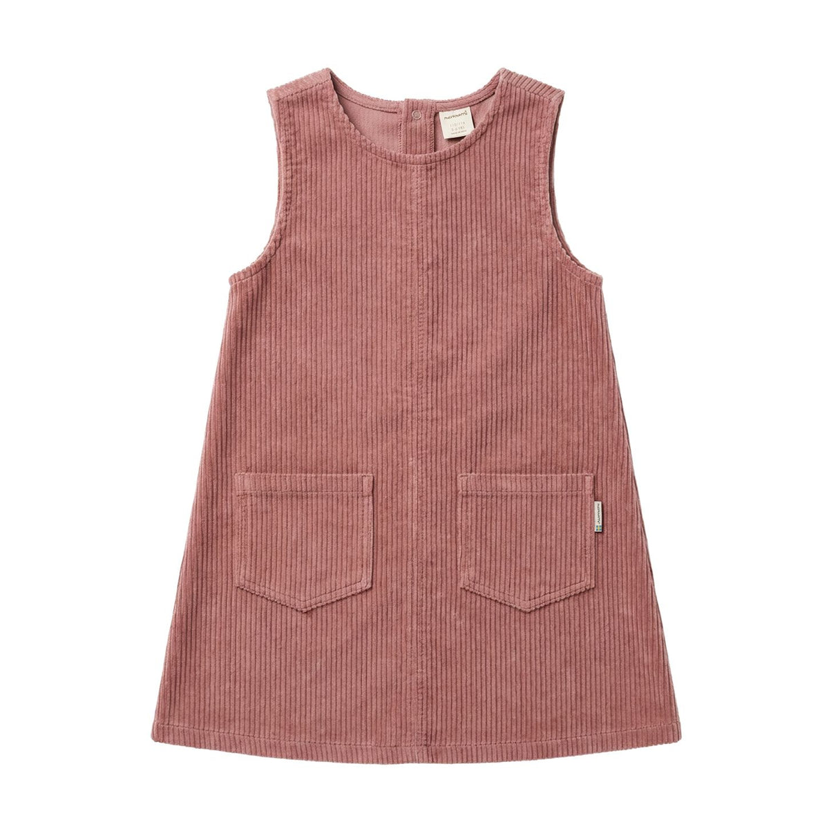 Cord-Kleid in Rosa von Maxomorra
