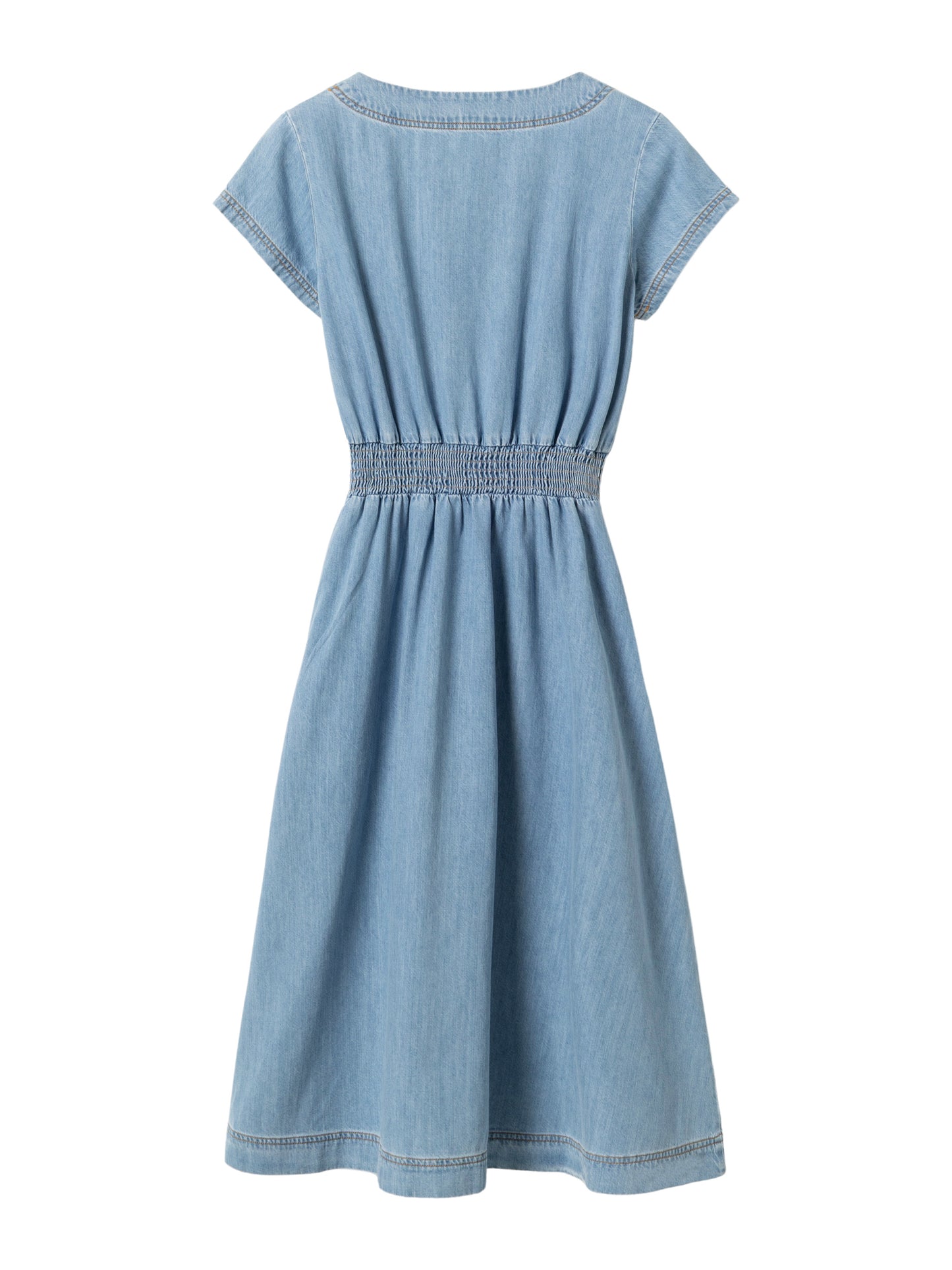 Sommerkleid in hellem Denim von Mademoiselle Yéyé