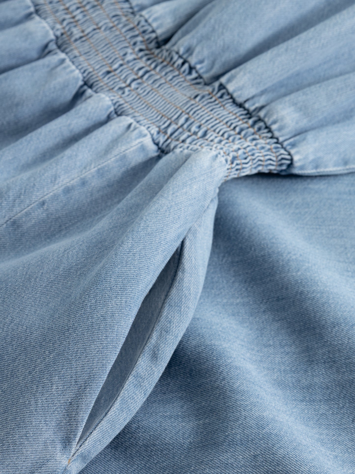 Sommerkleid in hellem Denim von Mademoiselle Yéyé