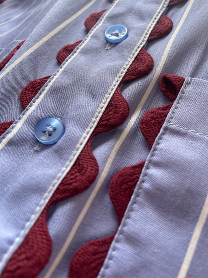 Hemdbluse mit Streifen von Mademoiselle Yéyé