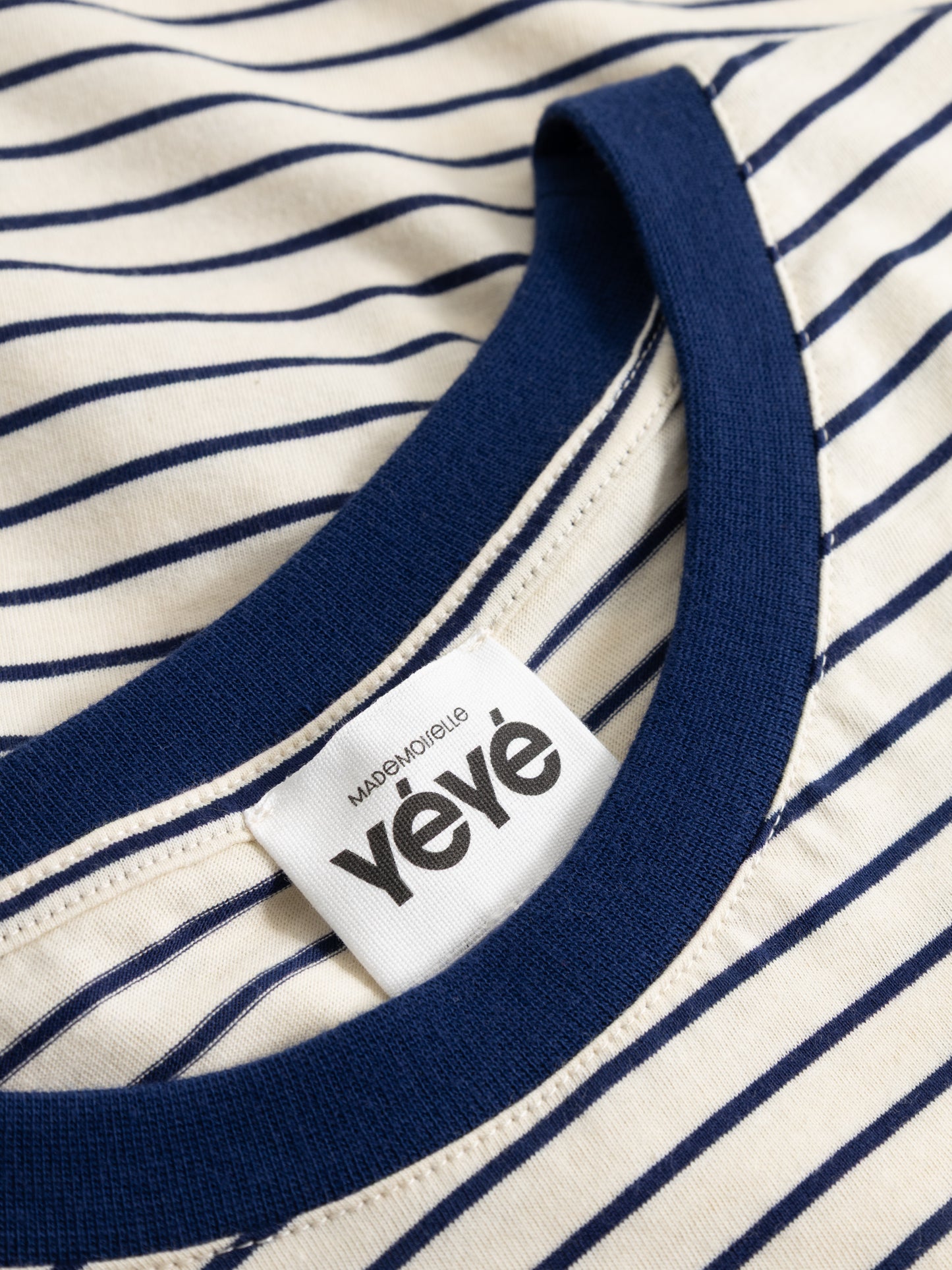 T-Shirt gestreift Navy/Weiss von Mademoiselle Yéyé