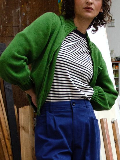 Strickjacke pine green von Mademoiselle YéYé