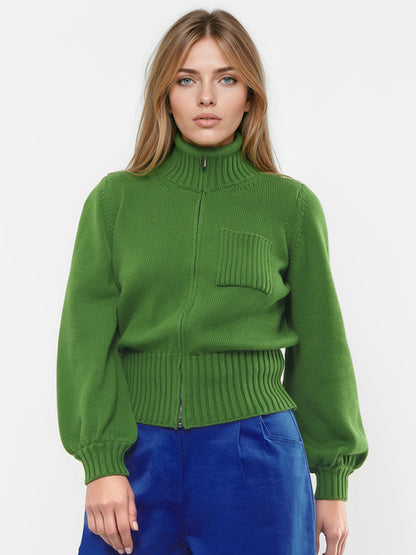 Strickjacke pine green von Mademoiselle YéYé