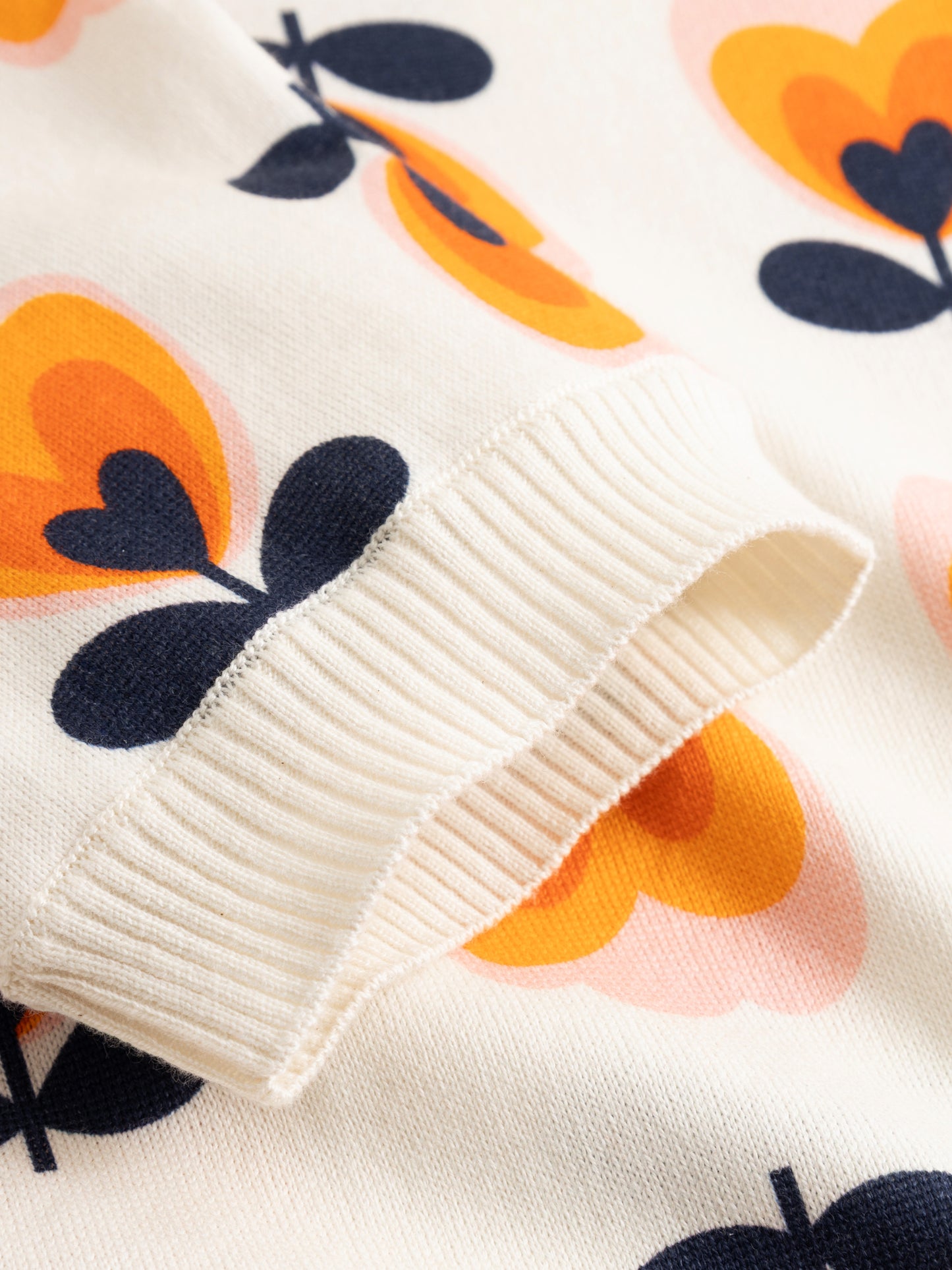 Strick-Shirt Blumen von Mademoiselle YéYé