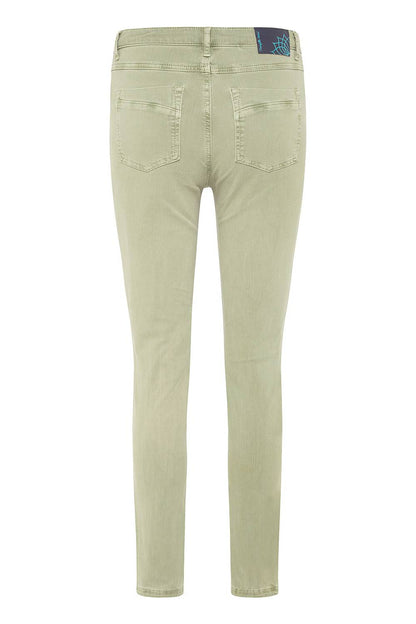 SALE -50%: Skinny-Jeans olive von Tranquillo