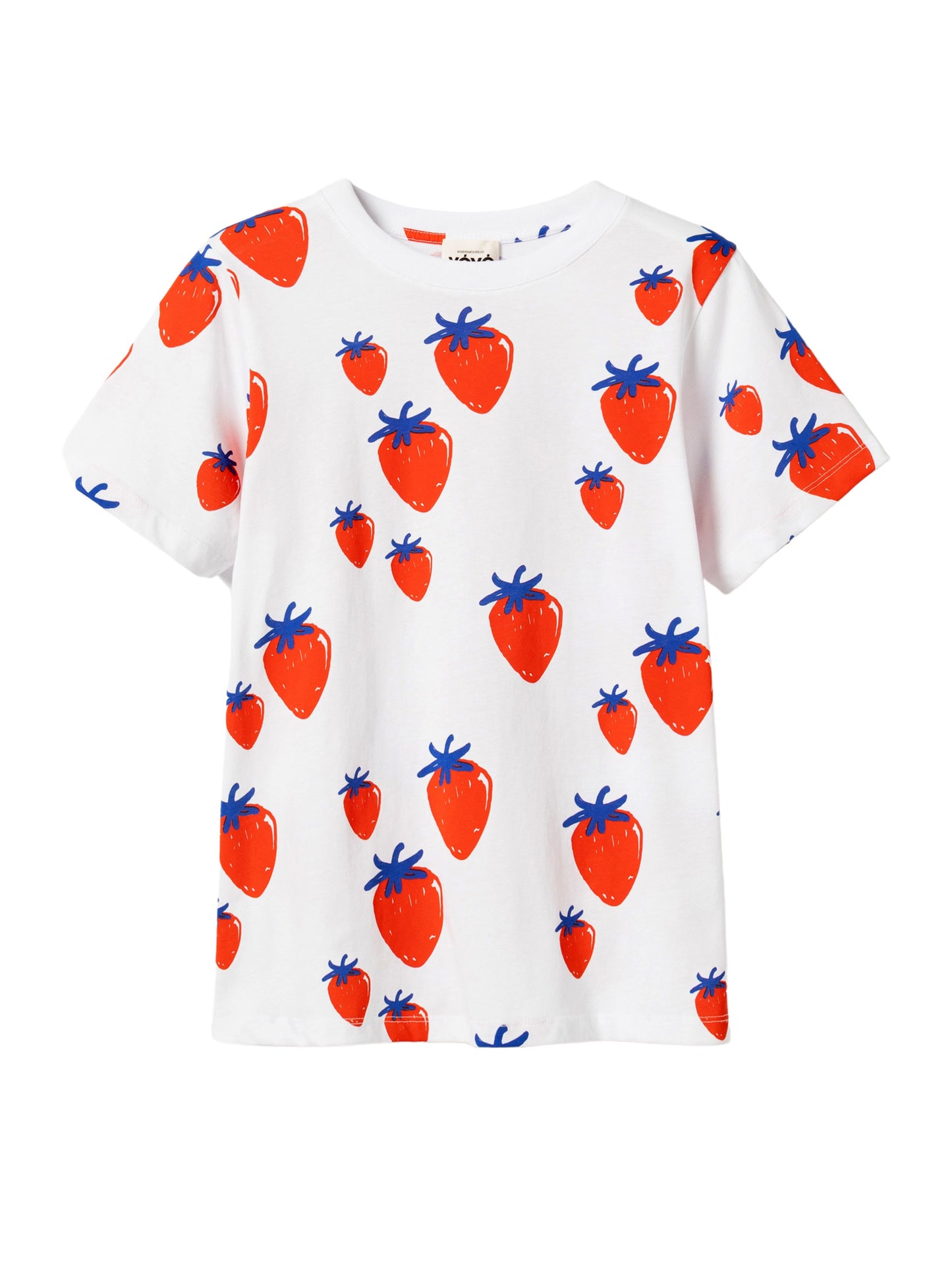 T-Shirt mit Erdbeeren von Mademoiselle Yéyé