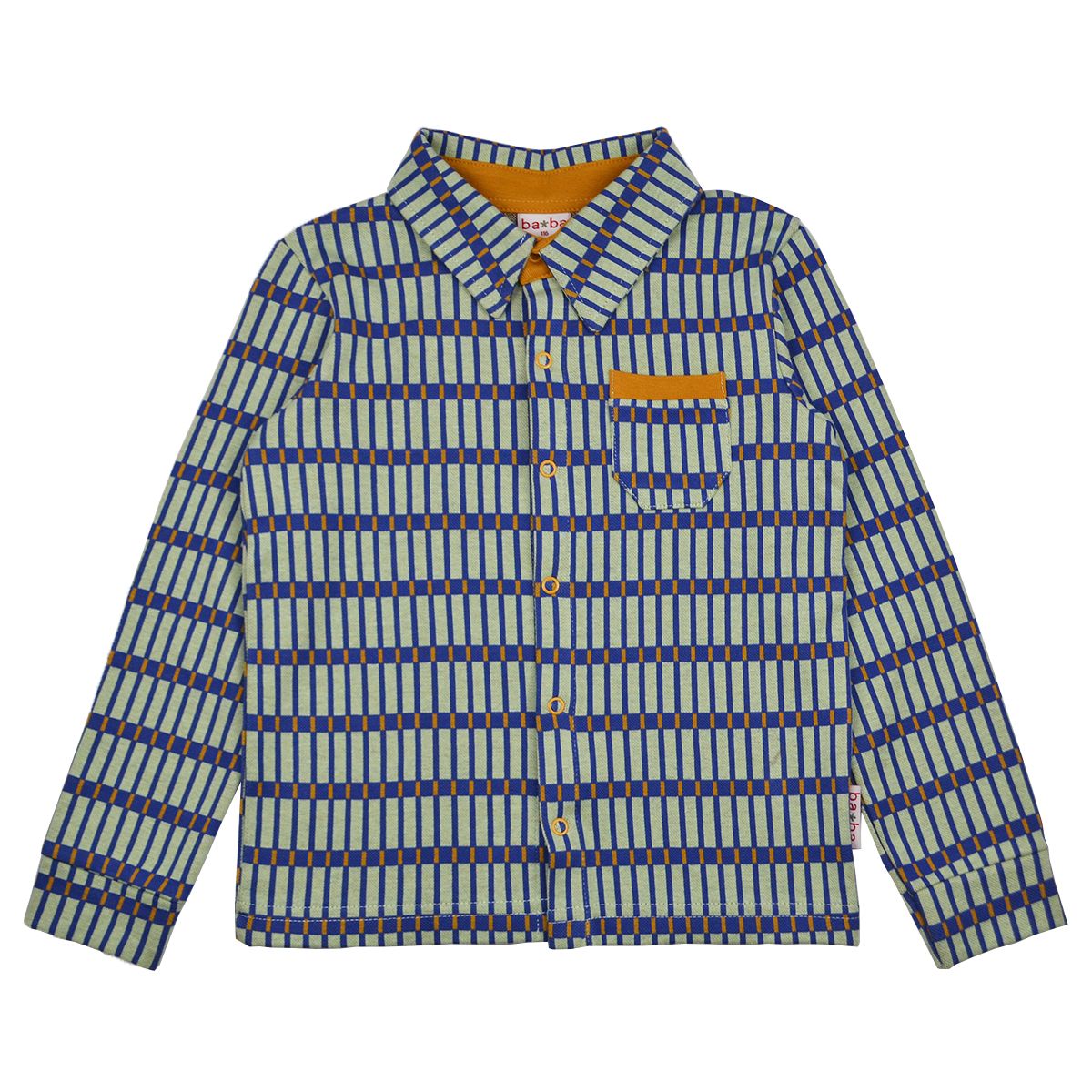 SALE -50%: Jacquard-Hemd Rastermuster von Baba