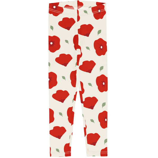 Leggings mit Mohn von Maxomorra