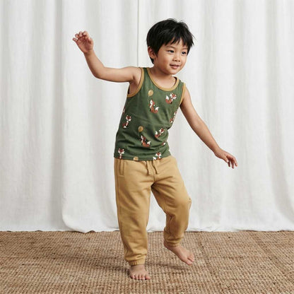 Baggy-Hose Mustard von Maxomorra