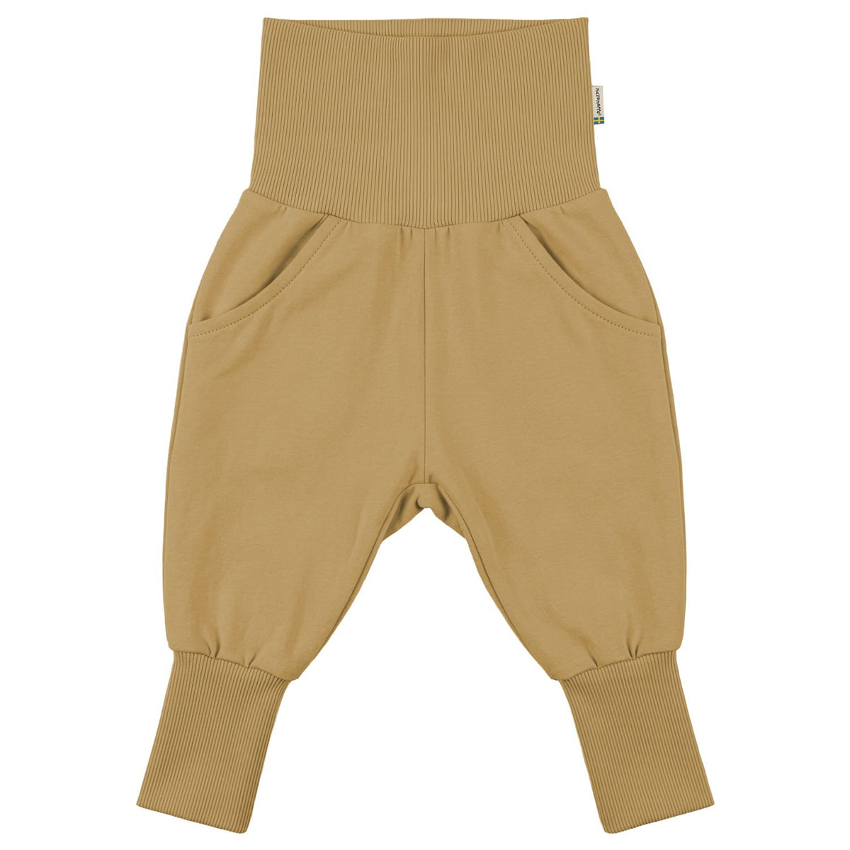 Uni Baby-Hose in Mustard von Maxomorra