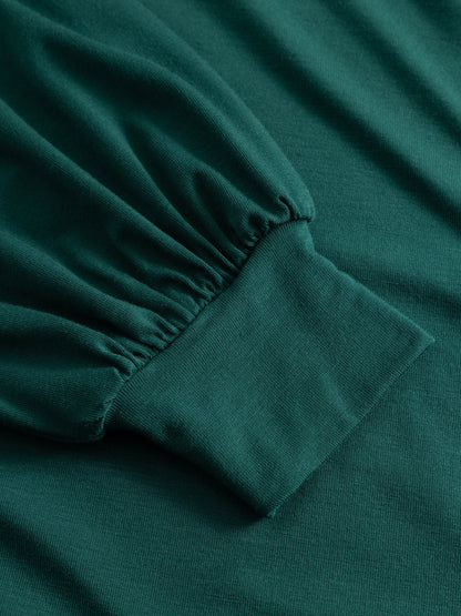 Langarm-Shirt in Grün von Mademoiselle Yéyé