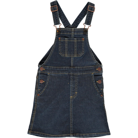 Jeans-Pinafore Kleid von Maxomorra