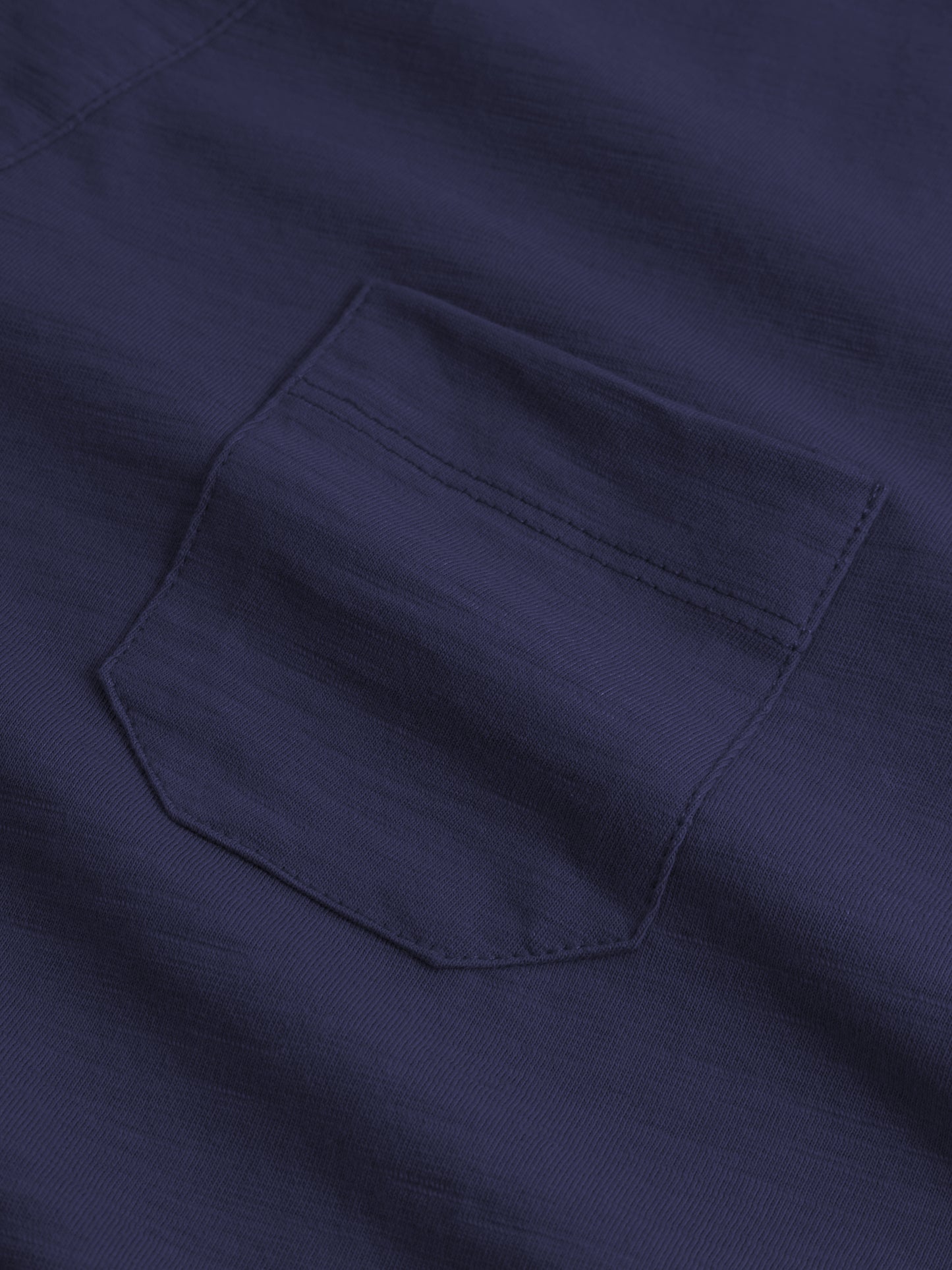 Top mit Polo-Kragen in Dunkelblau von Mademoiselle Yéyé