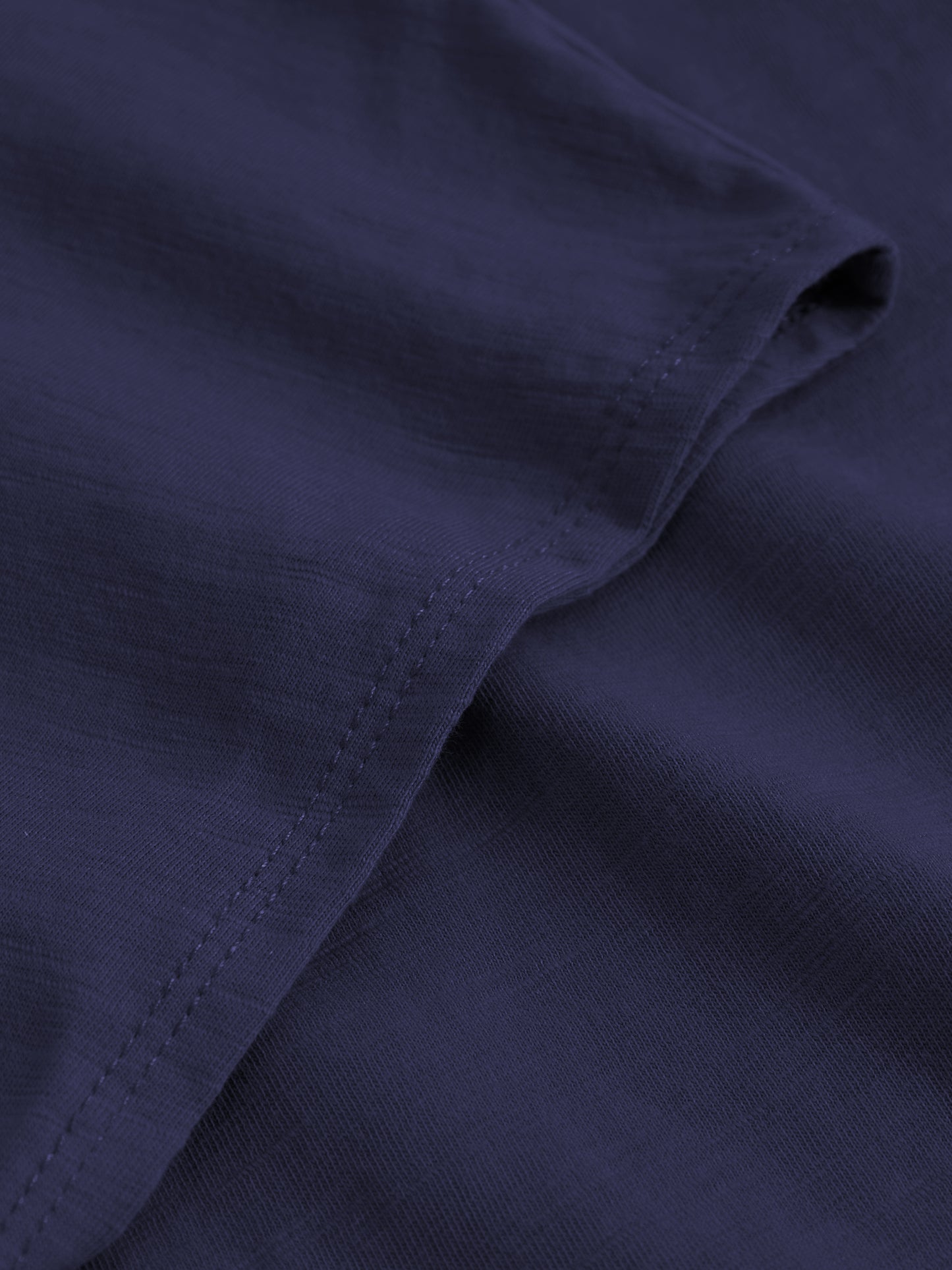 Top mit Polo-Kragen in Dunkelblau von Mademoiselle Yéyé