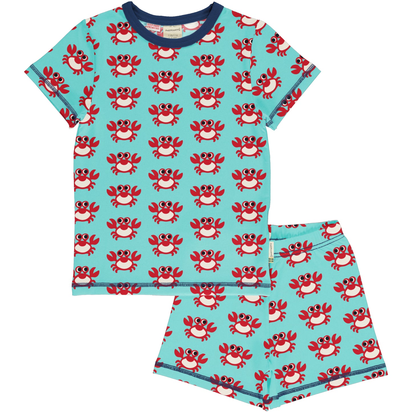 SALE: Sommer-Pyjama mit Krebs von Maxomorra