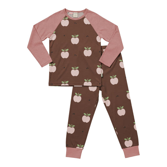 Pyjama 2-teilig mit Apfel von Maxomorra