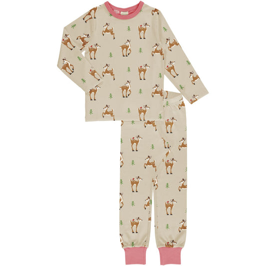 Pyjama 2-teilig mit Reh