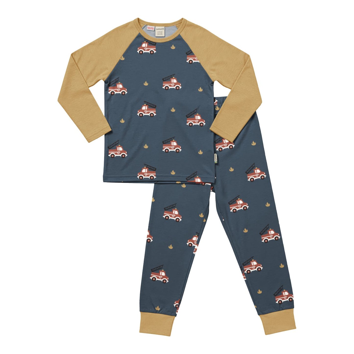 Pyjama 2-teilig mit Feuerwehr von Maxomorra