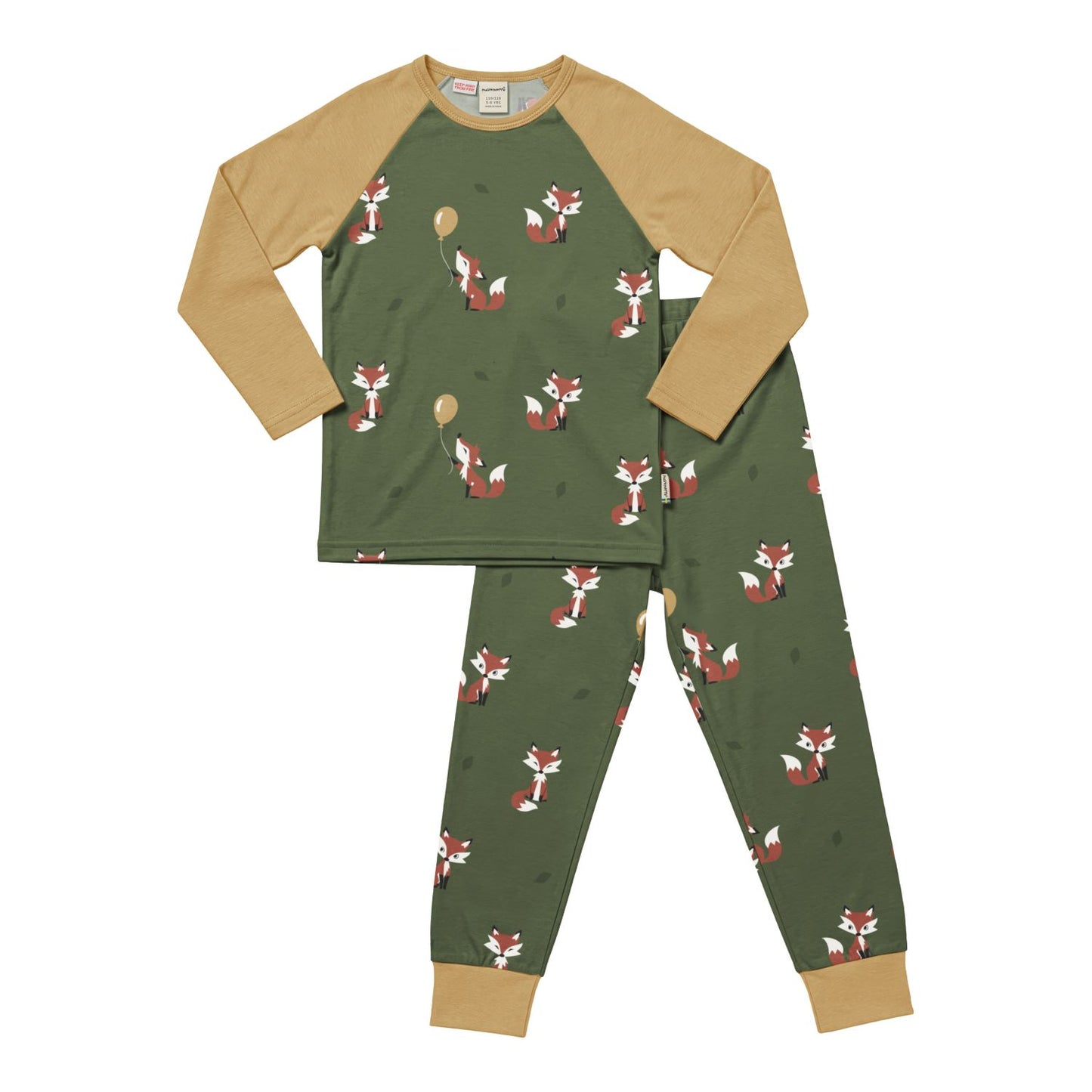 Pyjama 2-teilig mit Fuchs von Maxomorra