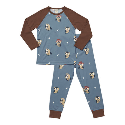 Pyjama 2-teilig mit Eule von Maxomorra