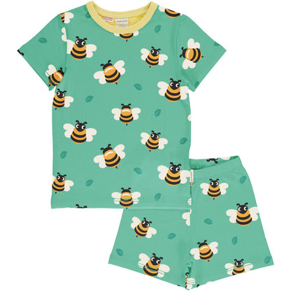 Sommer-Pyjama mit Bienen von Maxomorra