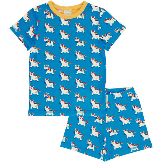 Sommer-Pyjama mit Einhorn von Maxomorra