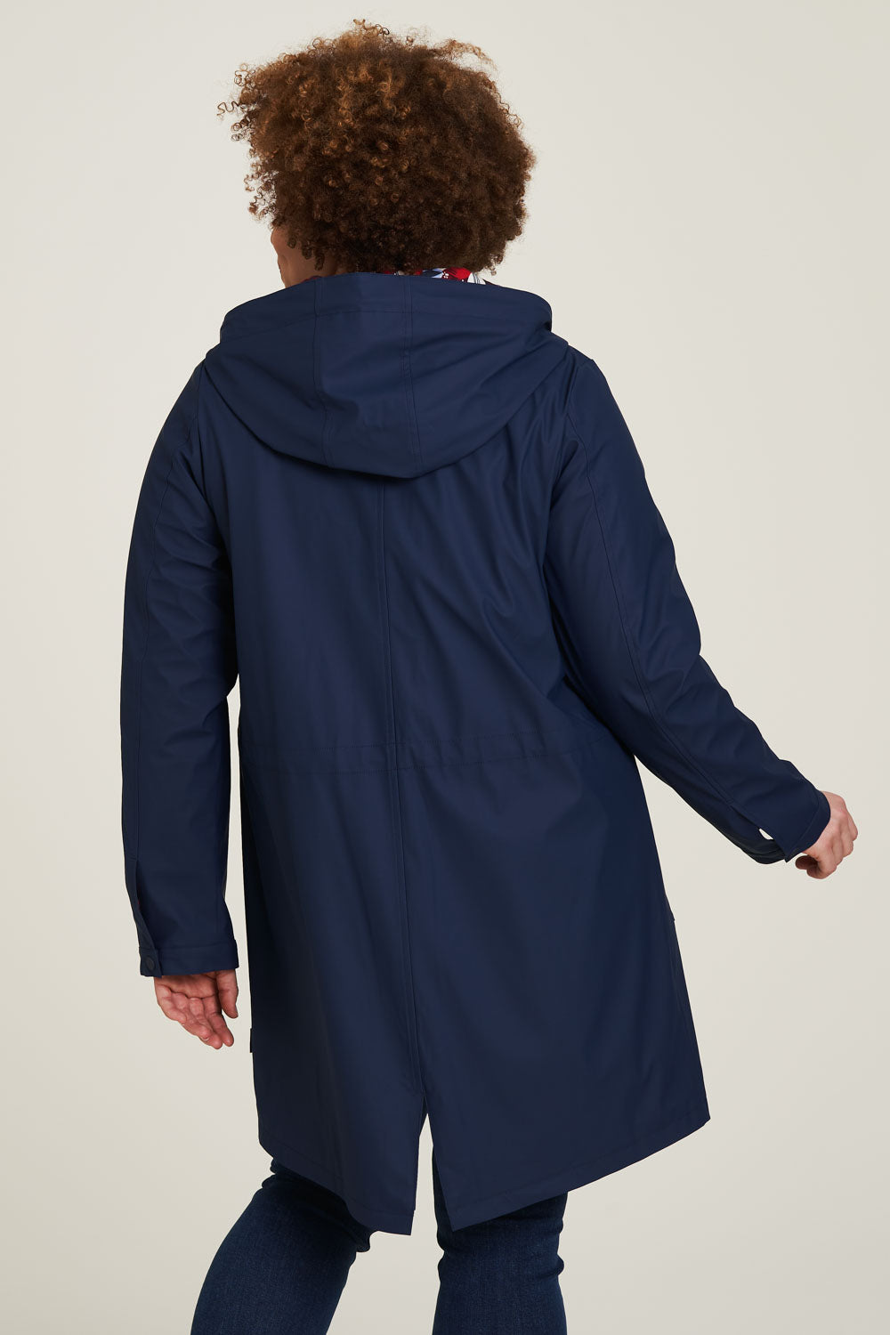 Regenjacke in Dunkelblau von Tranquillo